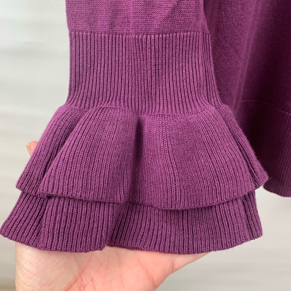 Isaac Mizrahi Live Ruffle Bell Sleeve Tunic - Picture 9 of 10